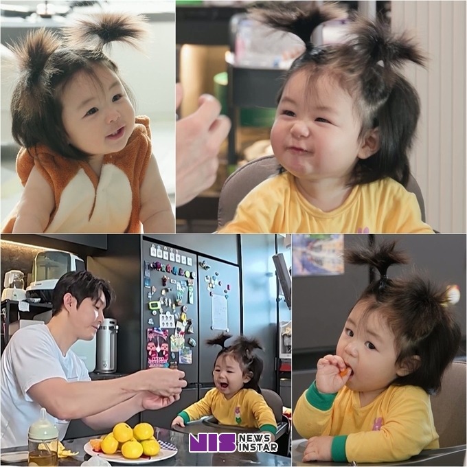 KBS2 ‘슈돌’ 심형탁 子 생후 9개월 하루, 귤 까는 속도보다 빠르게 폭풍 흡입! 귀여움 만땅!