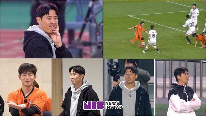 JTBC '뭉찬4' 열정의 구자철, 이동국 심기 거슬렀다...심판의 경고까지? '무슨 일?'
